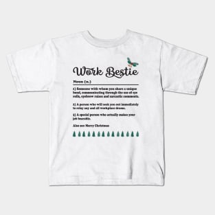 Work Bestie Kids T-Shirt